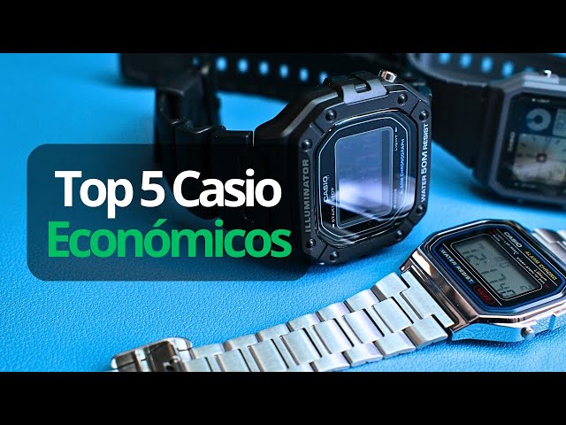 Top 5 Relojes Casio Económicos Que NO Puedes Ignorar