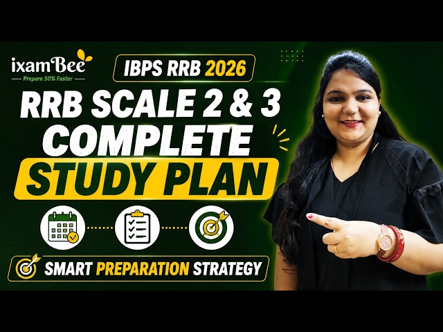 IBPS RRB Scale 2 & 3 | Complete Study Plan | Smart Preparation Strategy