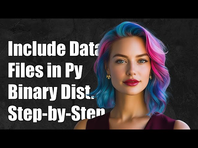 How to Include Data Files in Python Binary Distribution: A Step-by-Step Guide