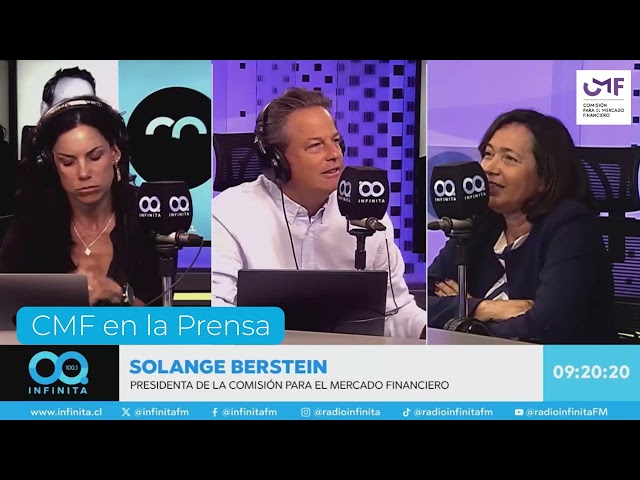 Presidenta de la CMF se refiere a casos Sartor y STF, a la Ley Fintec y el Informe de Endeudamiento