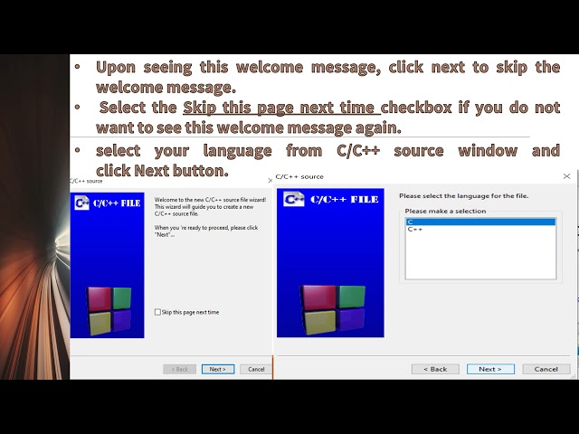 How to create and run C program using CodeBlocks