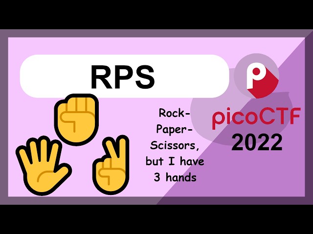 picoCTF 2022 / Cylab - RPS - Binary Exploitation - Logic Flaws
