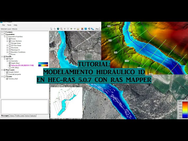 Tutorial: 1D Hydraulic Modeling in Hec-Ras 5.0.7 using Ras Mapper.