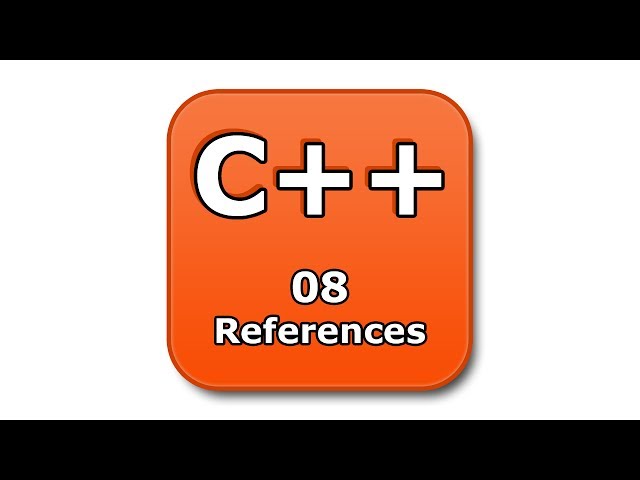 C++ Tutorial - 08 - References
