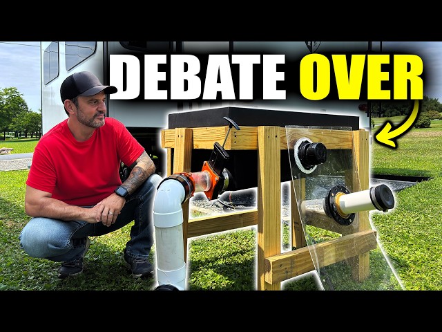 Do RV Black Tank Flush Port Rinsers REALLY Work? We Used a REAL RV Black Tank to Find Out