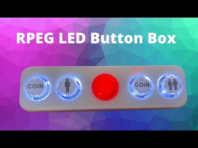 RPEG LED Button Box for Arcade Table Setups