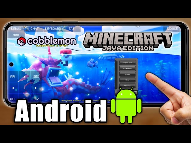How to play Minecraft JAVA on ANDROID (MJLAUNCHER) - Full Tutorial!