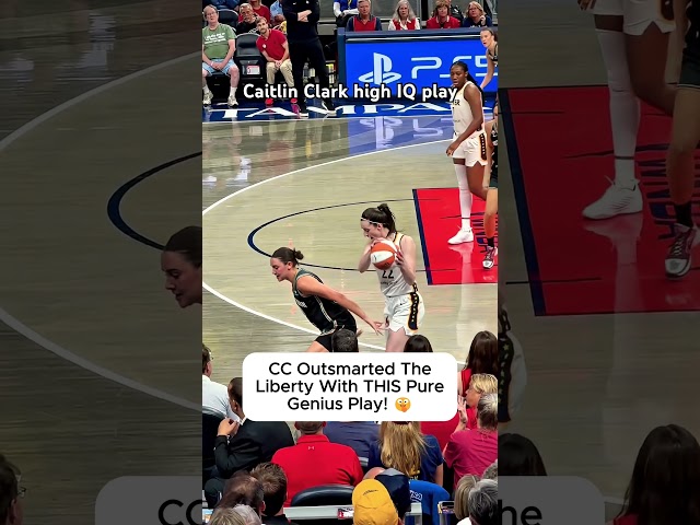 Caitlin Clark Used Her Opponent's ARM To Save The Ball! Genius! 😱 #caitlinclark #sctop10 #wnba