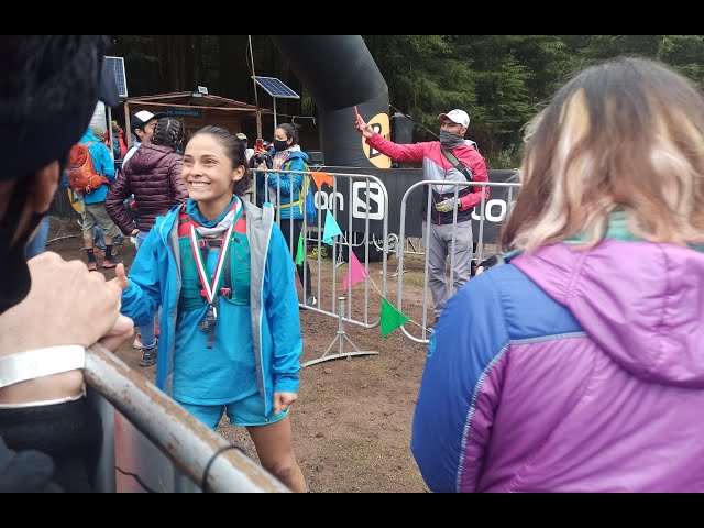 Jael Morales Ganadora de El Chico Mountain Race 2021