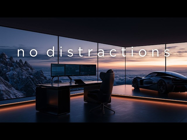 Deep Work Music • No Distractions — Total Focus for Studying, Coding, and Productive Work Sessions