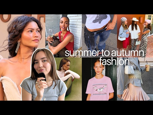 mid year fashion predictions (late summer to early winter trends)