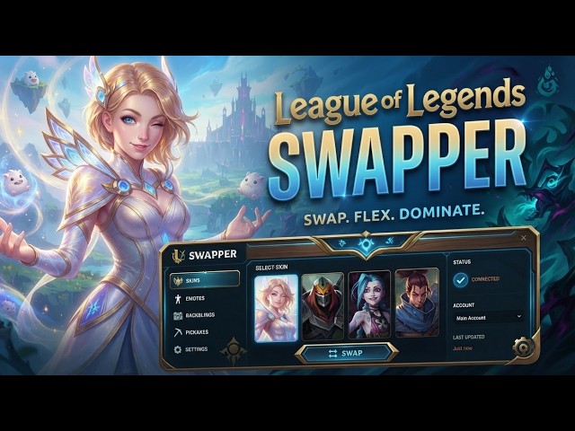 NEW LoL Skin Changer 2026 / R3nzSkin + All Unlocked + Auto Inject / Ultimate Tool PC
