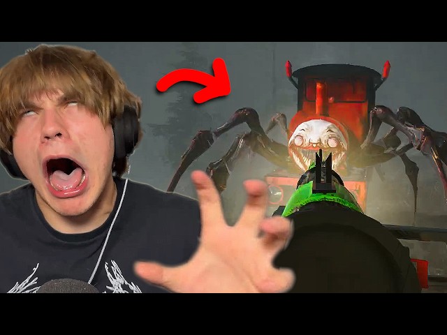 HUNTED BY A GIANT SPIDER TRAIN