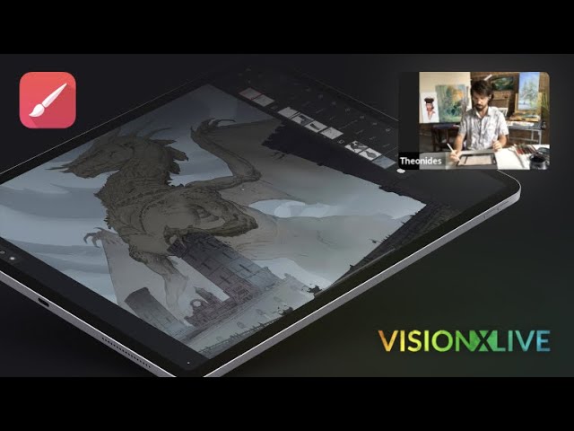 Perspective in Fantasy Art with Infinite Painter