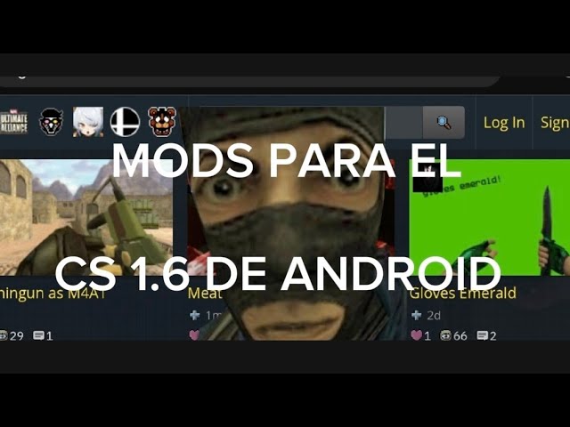 COMO PONER SKINS/MODS EN EL CS 1.6 DE ANDROID..tutorial