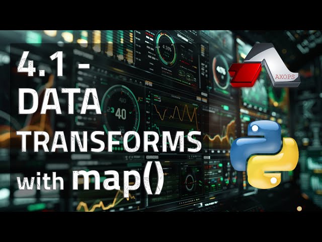 4.1 - Data Transformations with map() | Advanced Python