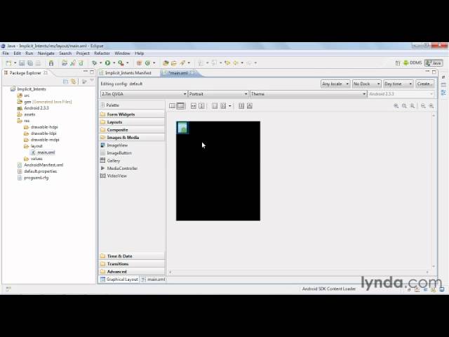 Android Training Android App Fundamentals: implicitintents
