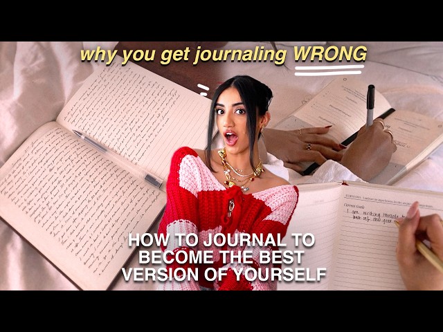 how to journal the RIGHT way | the only methods that *actually* work