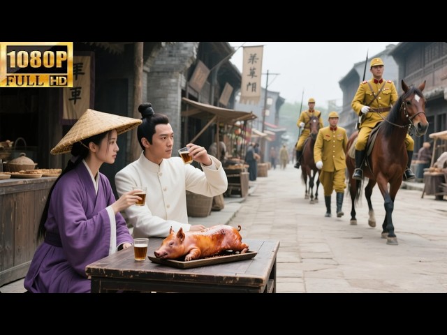 日军嚣张出行，不料女侠暗中埋伏，以一敌百全歼日军！ #new #movie #war #film