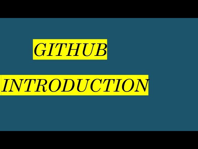Github Introduction in Tamil | Github tutorial