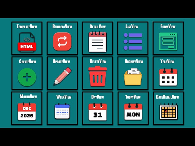 Every Class-Based View in Django Explained