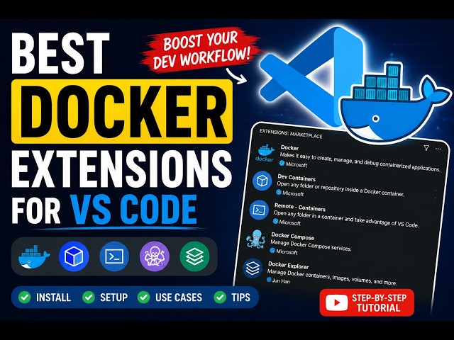 Top Docker Extensions for VS Code | Boost Your Development Workflow
