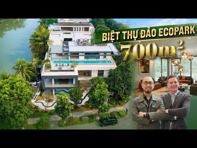 Ngỡ Ngàng trước BIỆT THỰ Hiện Đại 100% NỘI THẤT HÀNG HIỆU Châu Âu CHỊU CHƠI NHẤT Ecopark | NHATO