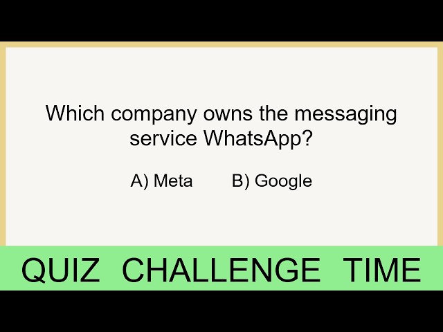 Tech Knowledge Test – 25 Questions