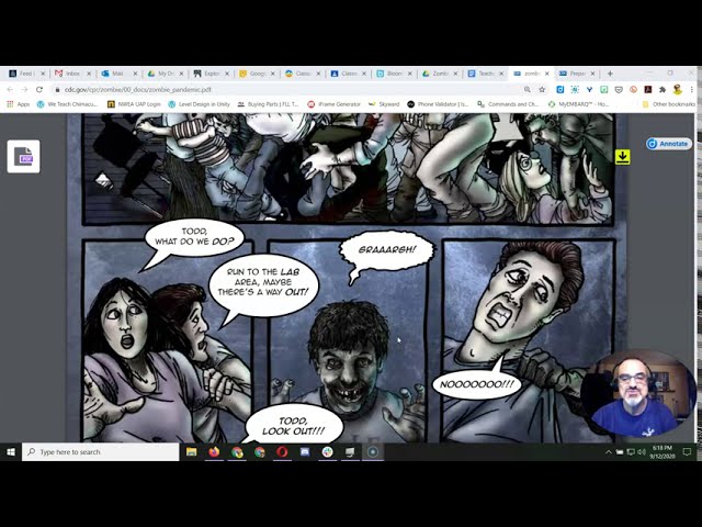 The CDC's Zombie Pandemic