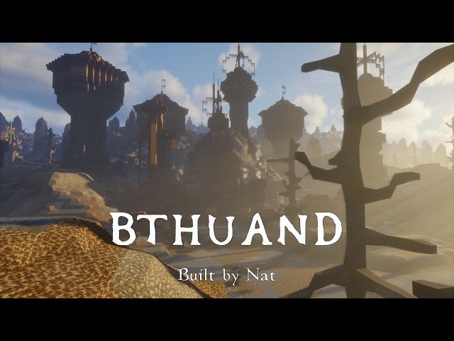 Bthuand in Minecraft - Tamrielcraft build showcase