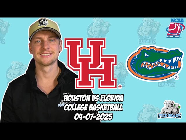 Florida vs Houston 4/7/25 Free College Basketball Picks and Predictions | March Madness