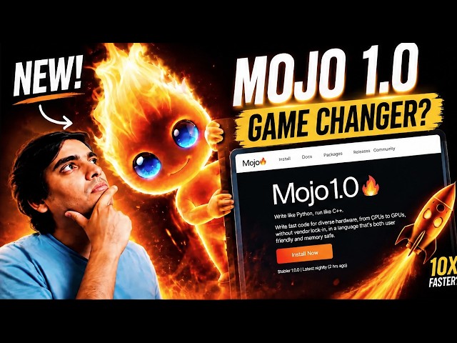 Why Mojo Changes Everything: Python Syntax With C++ Speed (Full Setup Guide)