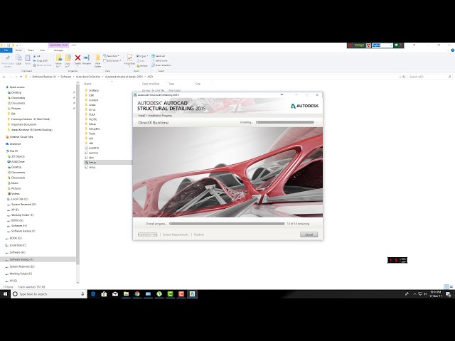 How to Install Autocad Structural Details on Windows 10