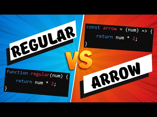 Arrow Functions vs Regular Functions in JavaScript: What's the Key Difference?