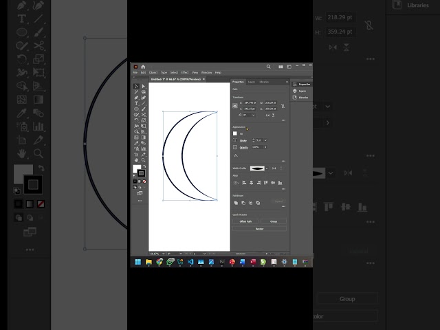 illustrator Magic Tool Trick 😲 #Shorts #graphicdesign #adobeillustrator  #DesignTips