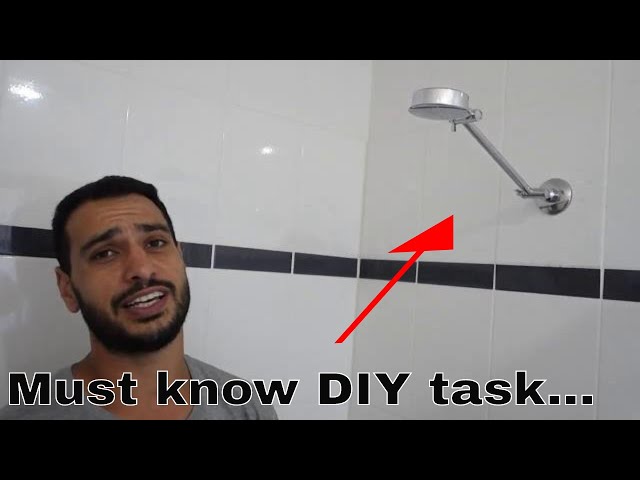 How to install a shower head - DIY tutorial