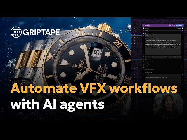 Automate VFX workflows with AI agents | Griptape | Foundry
