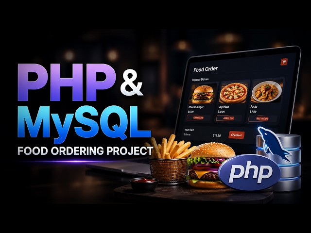 PHP & MySQL Food Ordering Project