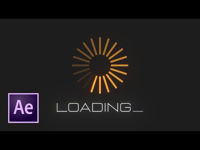 Loading Animation in After Effects | After Effects Tutorial