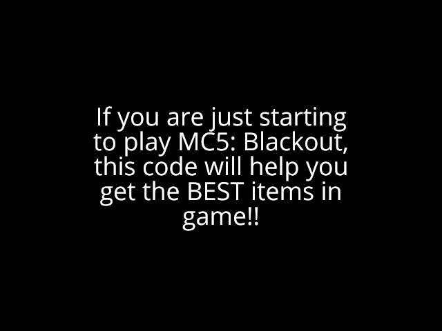 BEST Code for Modern Combat 5: Blackout!!!!!