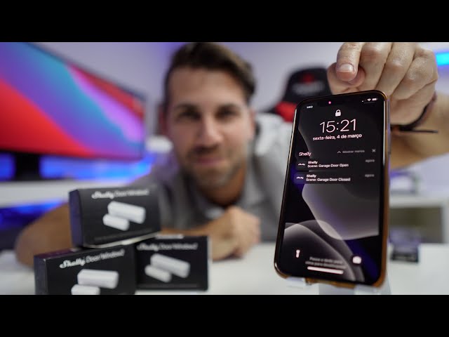 How To Create & Receive Shelly NOTIFICATIONS Window & Door Sensors