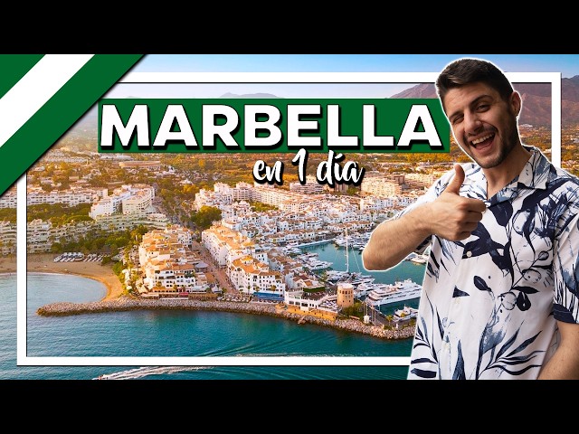 Qué ver en MARBELLA en 1 día 🚤 joya de la Costa del Sol