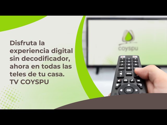 Tutorial TV COYSPU Básico Digital