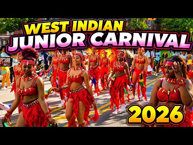 WEST INDIAN JUNIOR CARNIVAL Parade Brooklyn NYC 🔥 Labor Day Weekend New York City