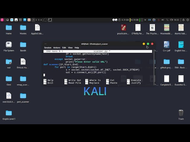 Build a Basic Port Scanner in Python Using Socket | Beginner Python Project