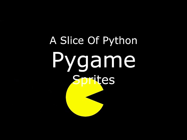 Python Games - Pygame Sprites