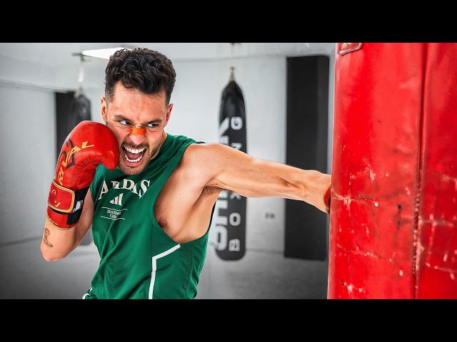 MY FIRST BOXING TRAINING (Year 6 Fight Night) - TheGrefg