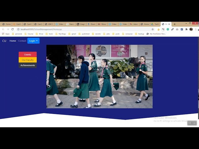 School Management System | Servlet | Jsp | MySql | BootStrap | Java Project  | With Source Code