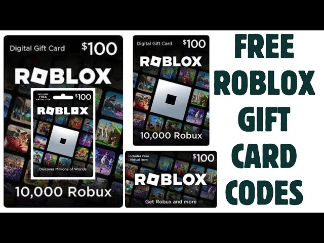 Free Roblox Gift Card Codes 2025 Giveaway Unused Robux Code Free = How To Get Unused Free Robux Gift