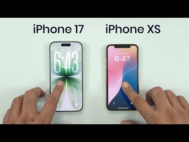 iPhone 17 vs iPhone XS - Speed Test